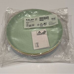 IKEA KALAS Assorted Color Plates